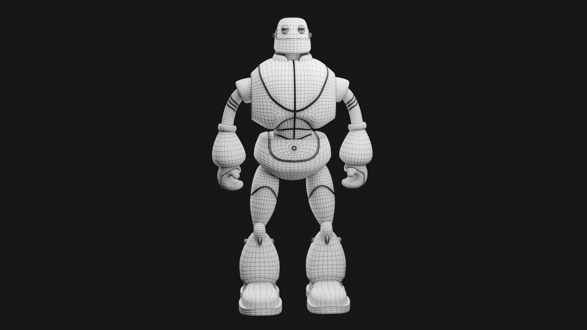 Robot Character RC07 3D print model_7