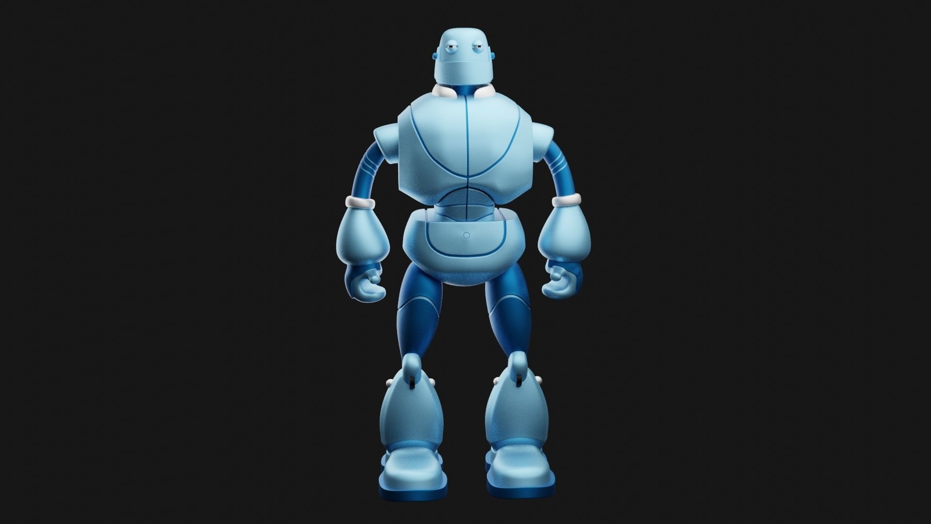 Robot Character RC07 3D print model_1