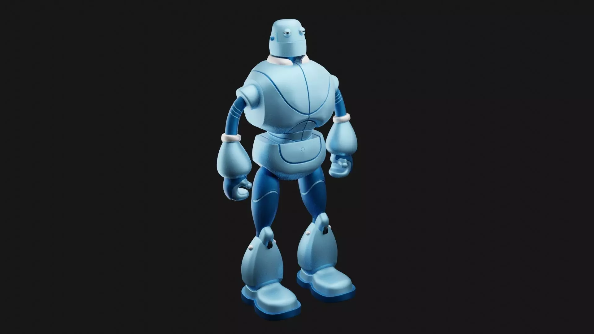 Robot Character RC07 3D print model_0