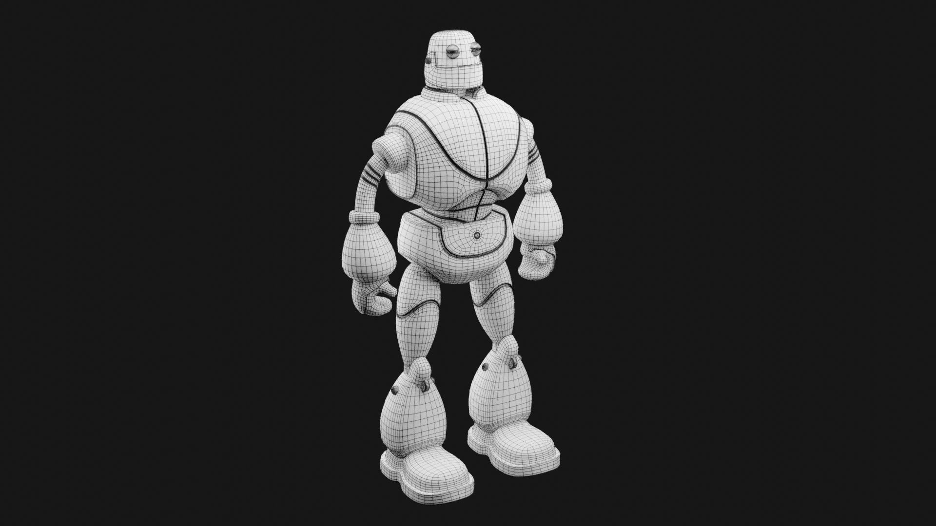 Robot Character RC07 3D print model_5