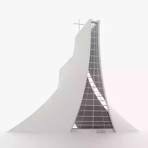 Luce Chapel - IM PEI 3D model