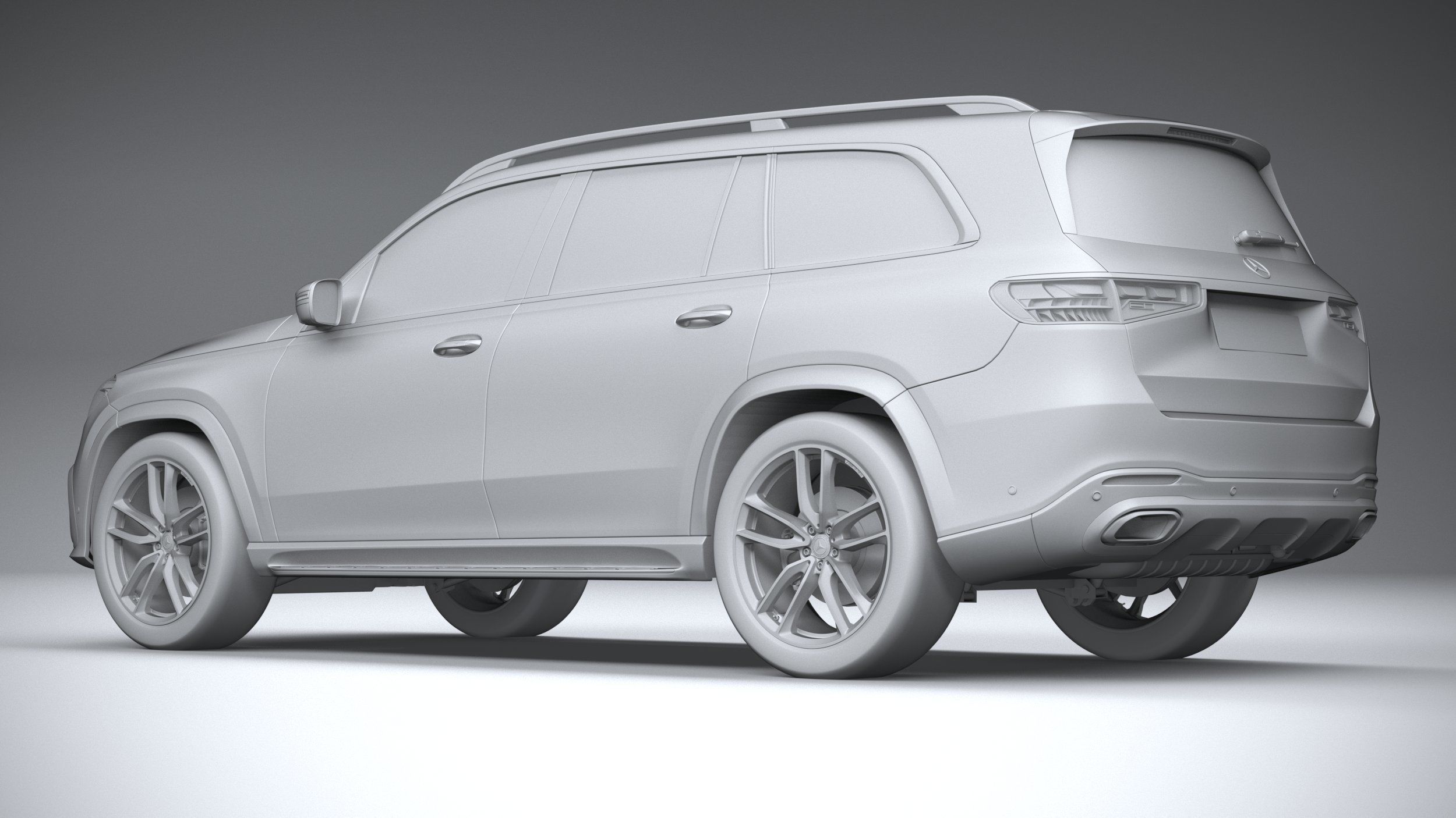 Mercedes-Benz GLS AMG Line 2024 3D model_21