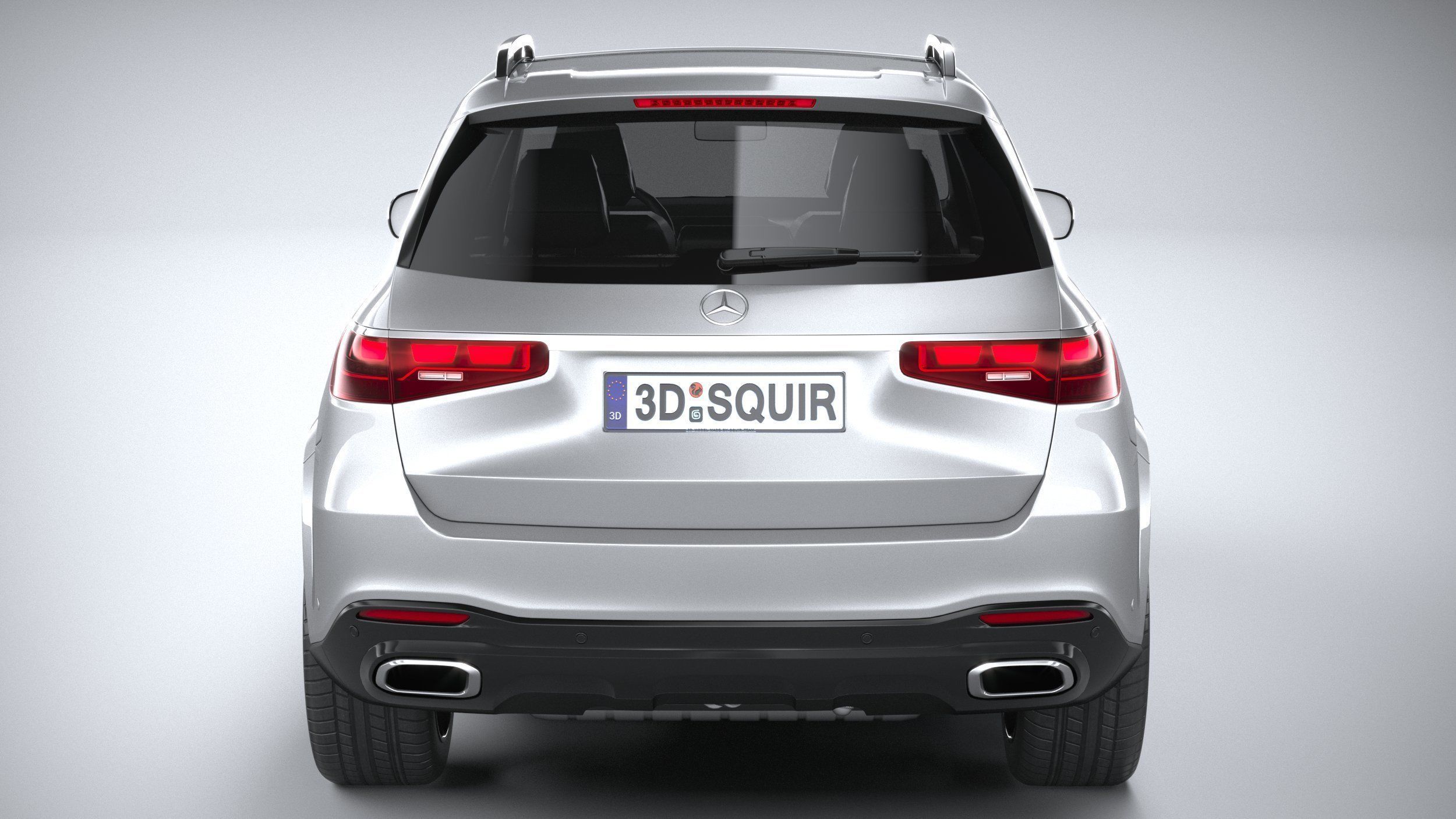 Mercedes-Benz GLS AMG Line 2024 3D model_4