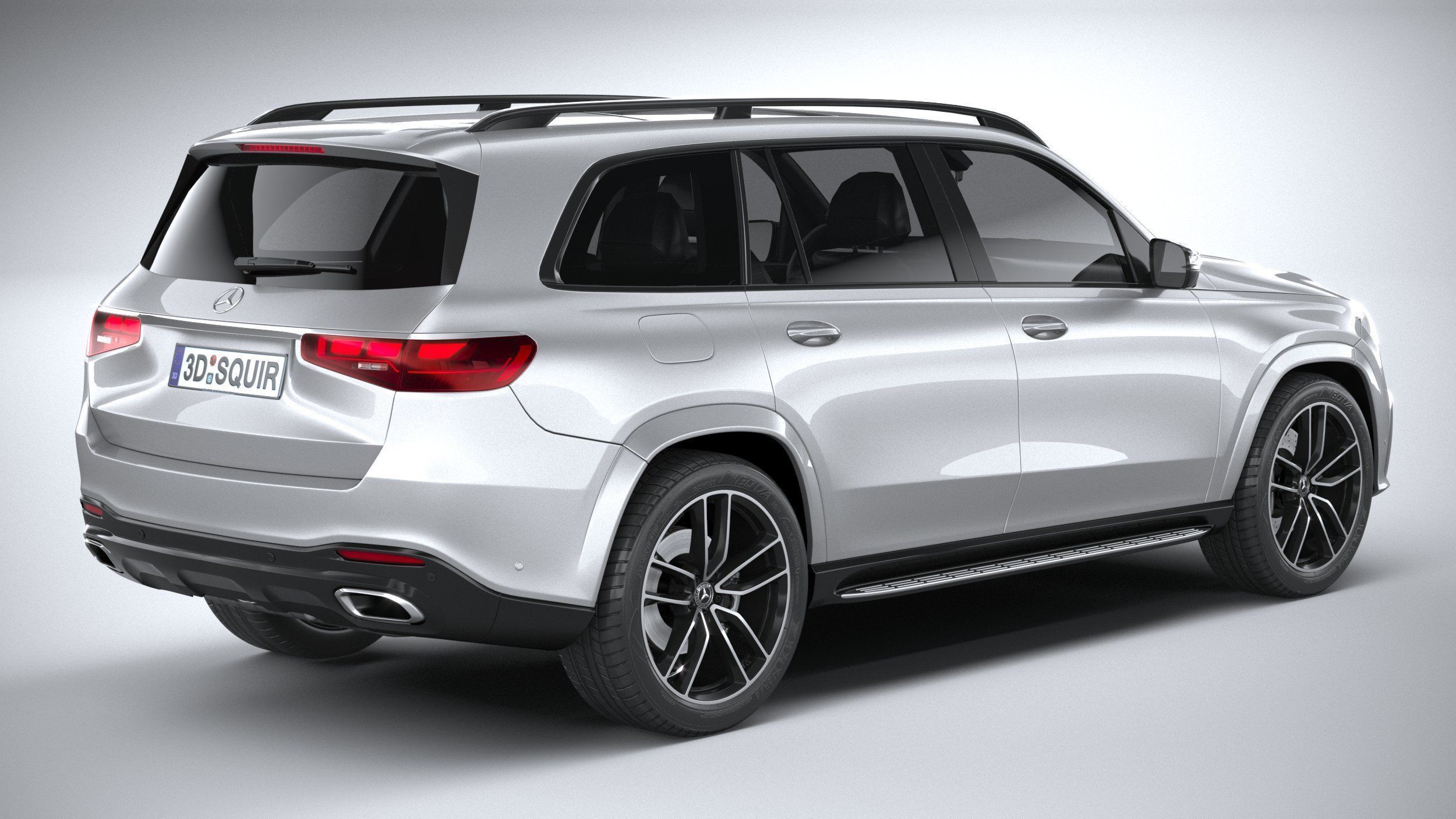 Mercedes-Benz GLS AMG Line 2024 3D model_17