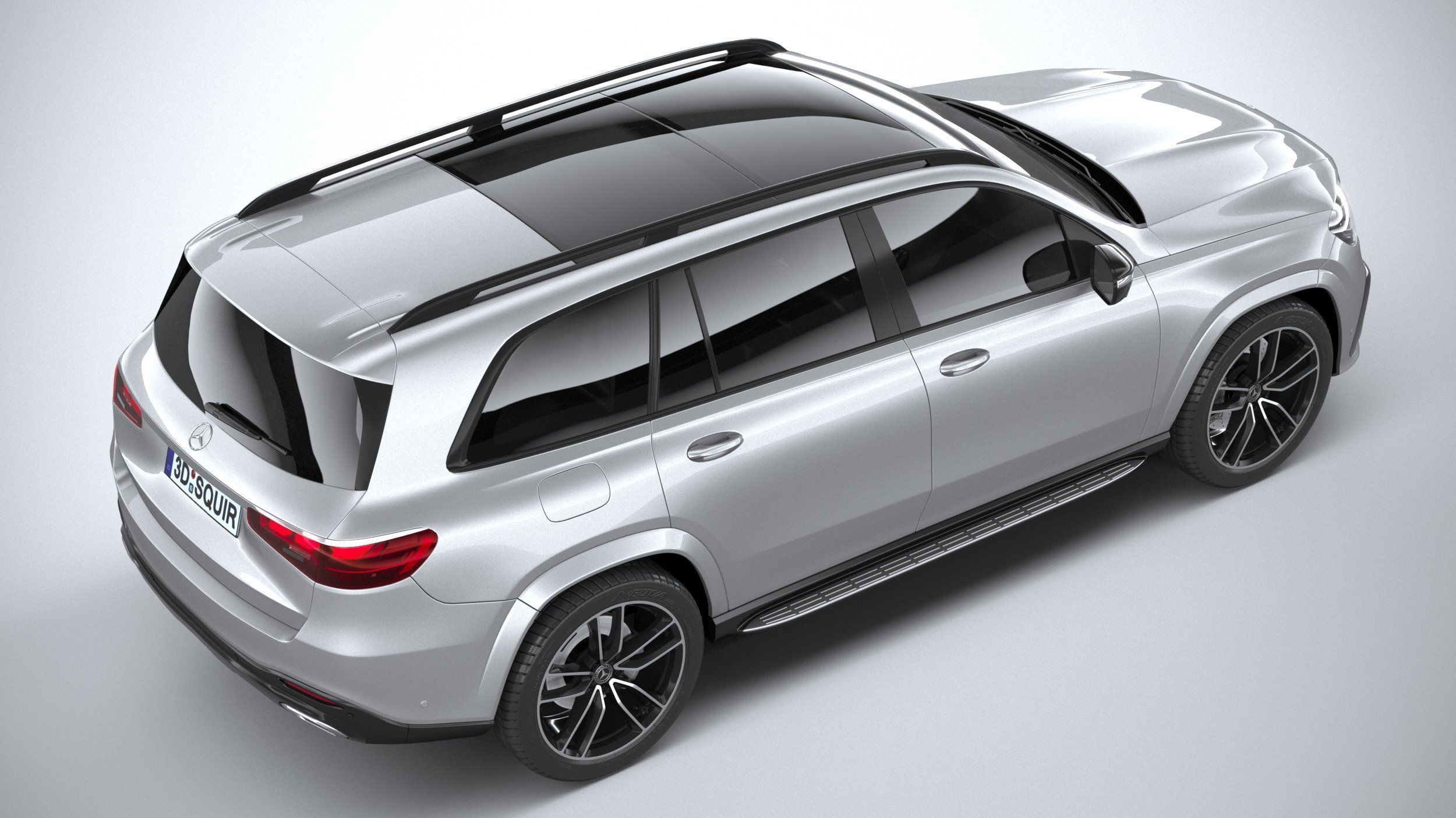 Mercedes-Benz GLS AMG Line 2024 3D model_10