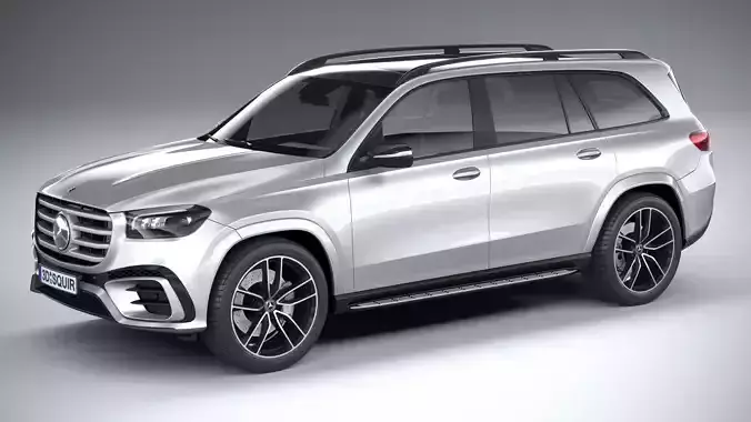 Mercedes-Benz GLS AMG Line 2024 3D model