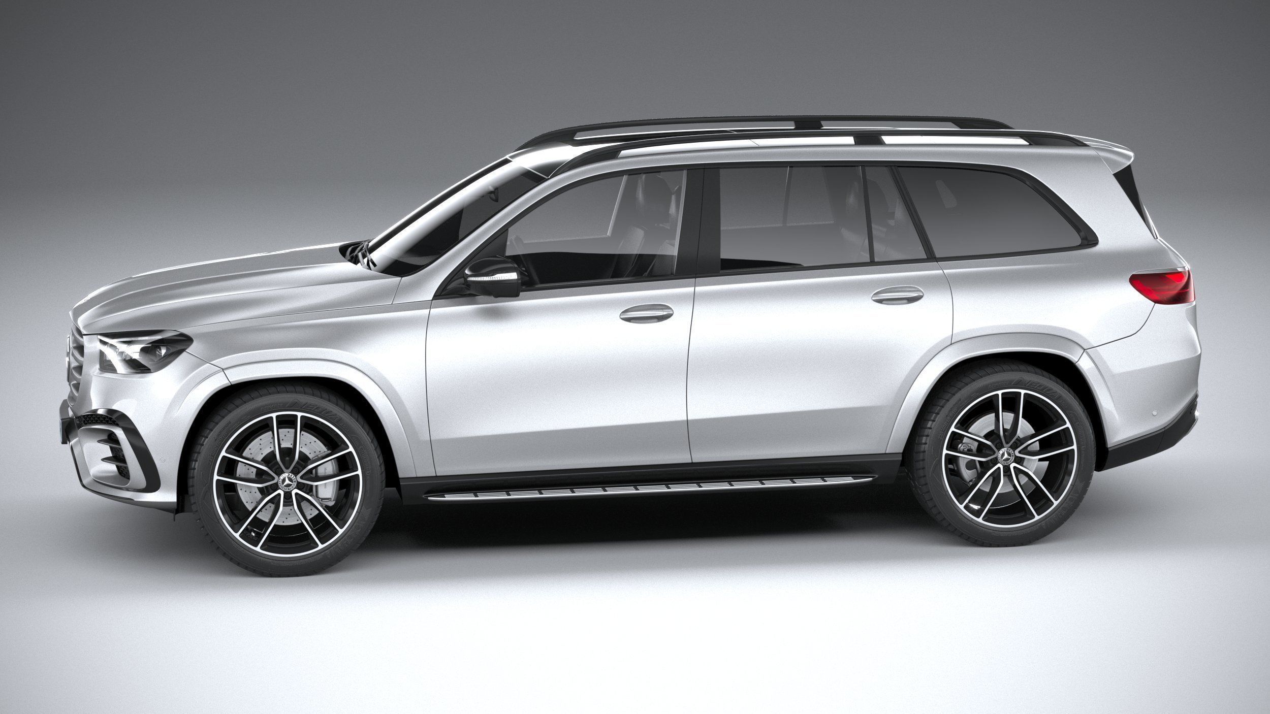 Mercedes-Benz GLS AMG Line 2024 3D model_8