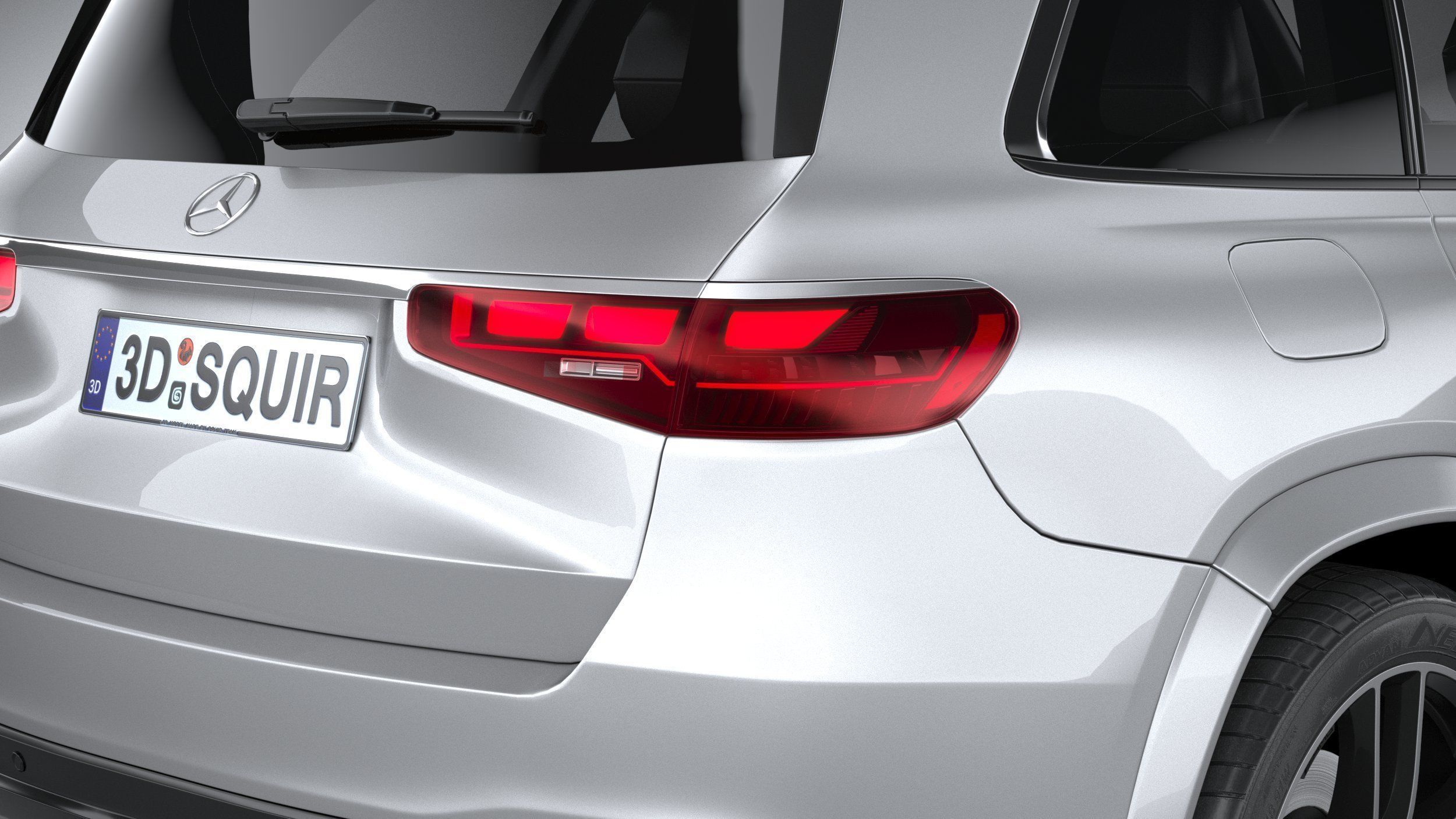 Mercedes-Benz GLS AMG Line 2024 3D model_18