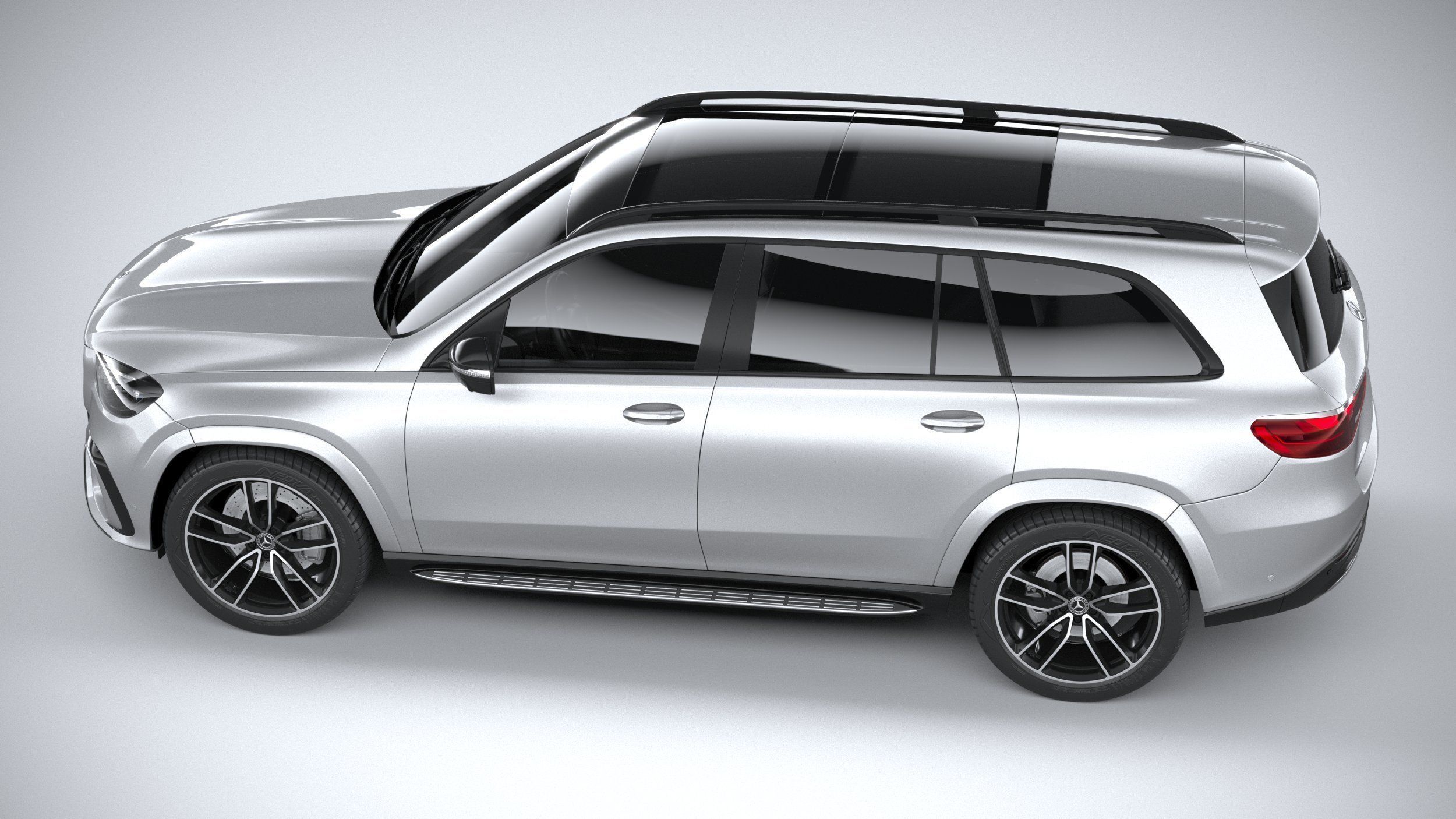 Mercedes-Benz GLS AMG Line 2024 3D model_9