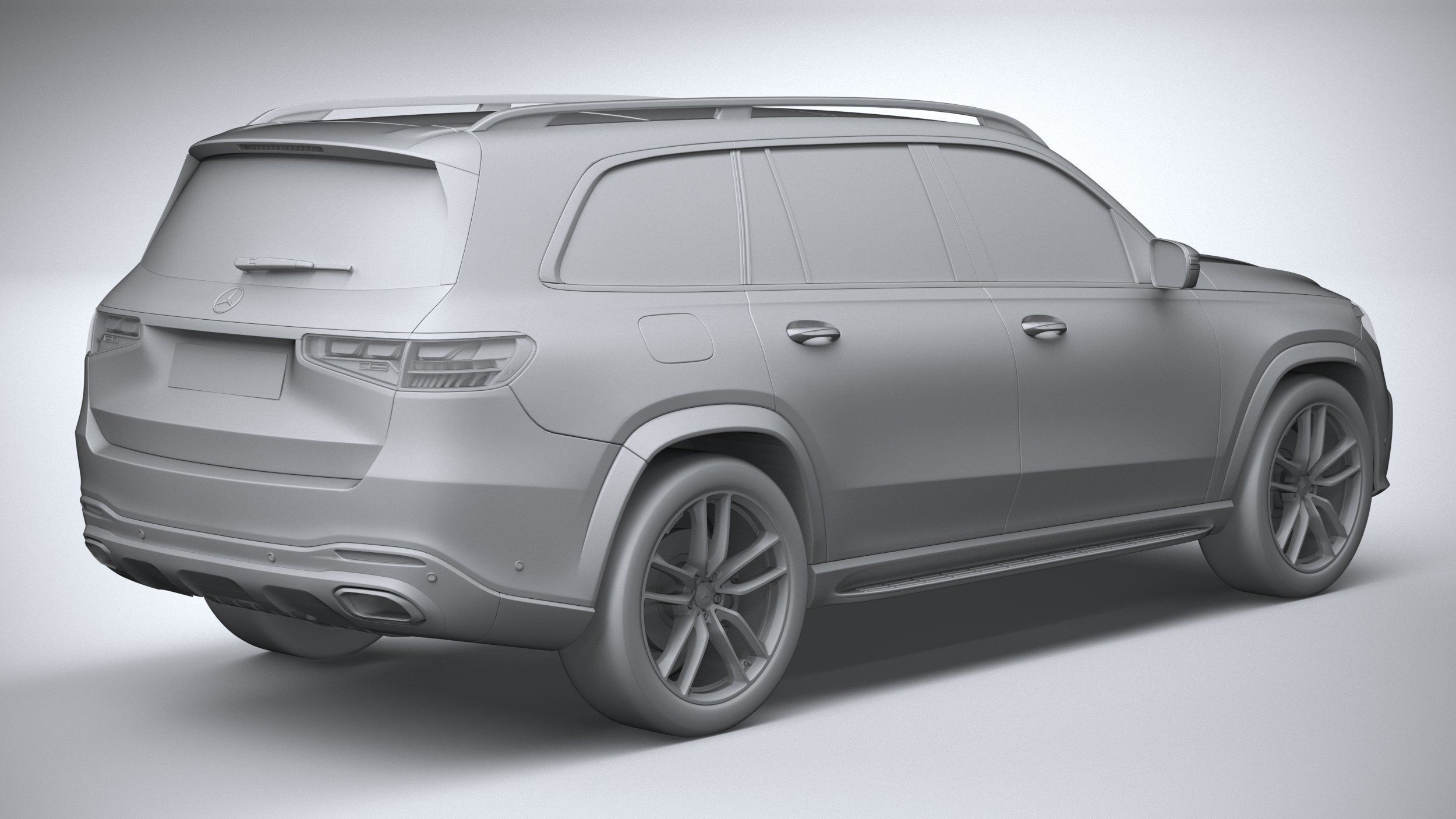 Mercedes-Benz GLS AMG Line 2024 3D model_25