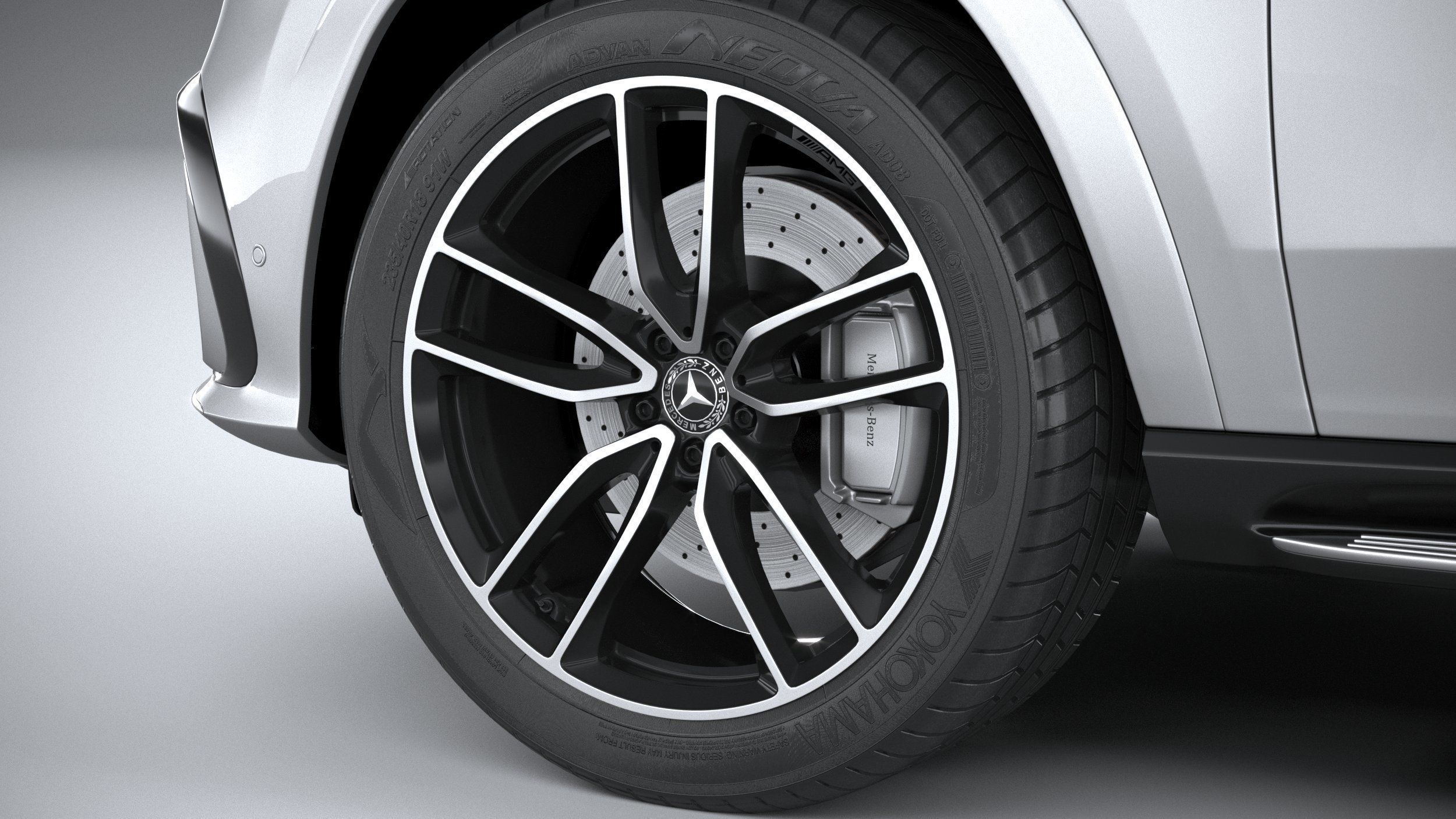 Mercedes-Benz GLS AMG Line 2024 3D model_16