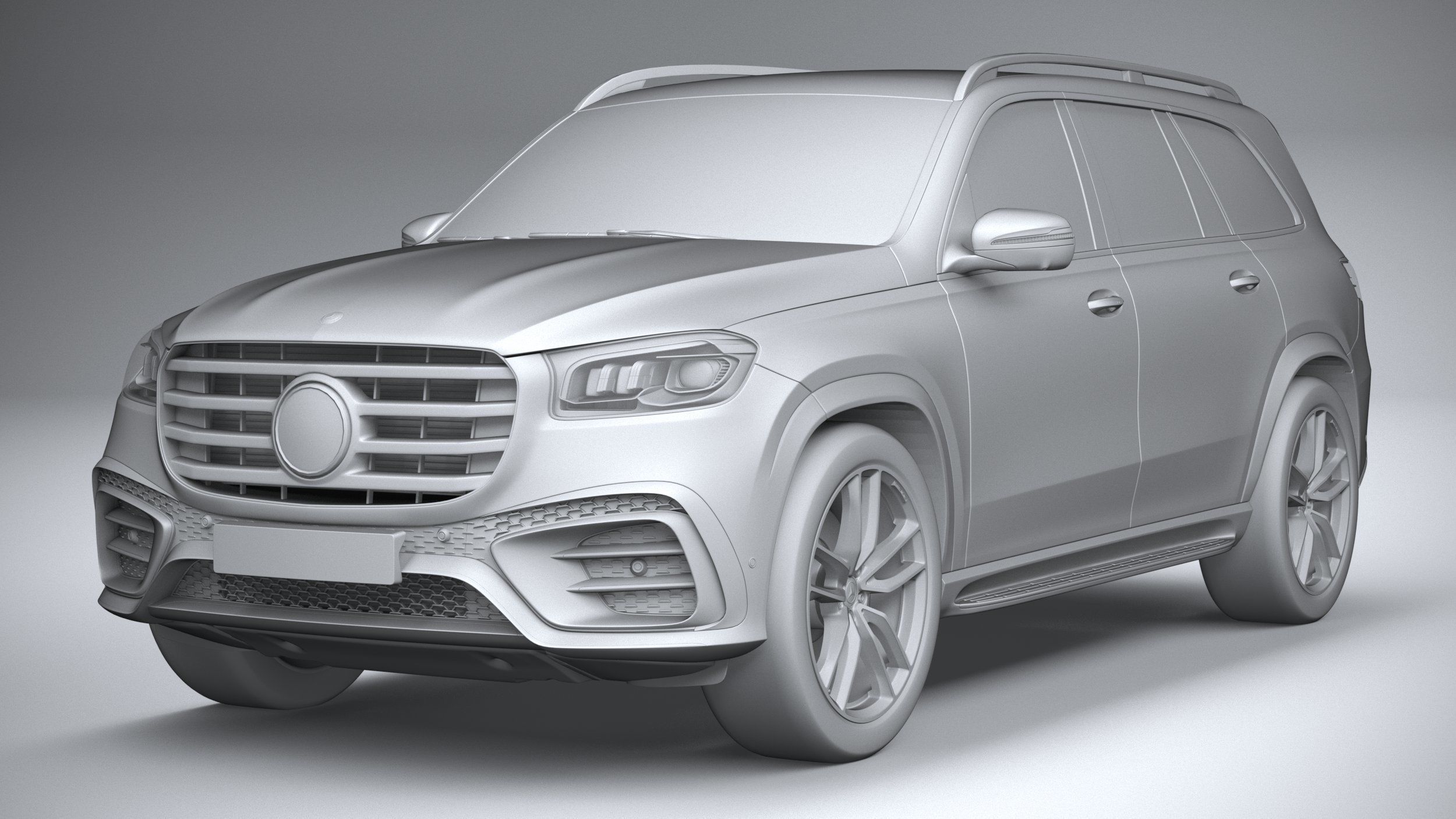 Mercedes-Benz GLS AMG Line 2024 3D model_20