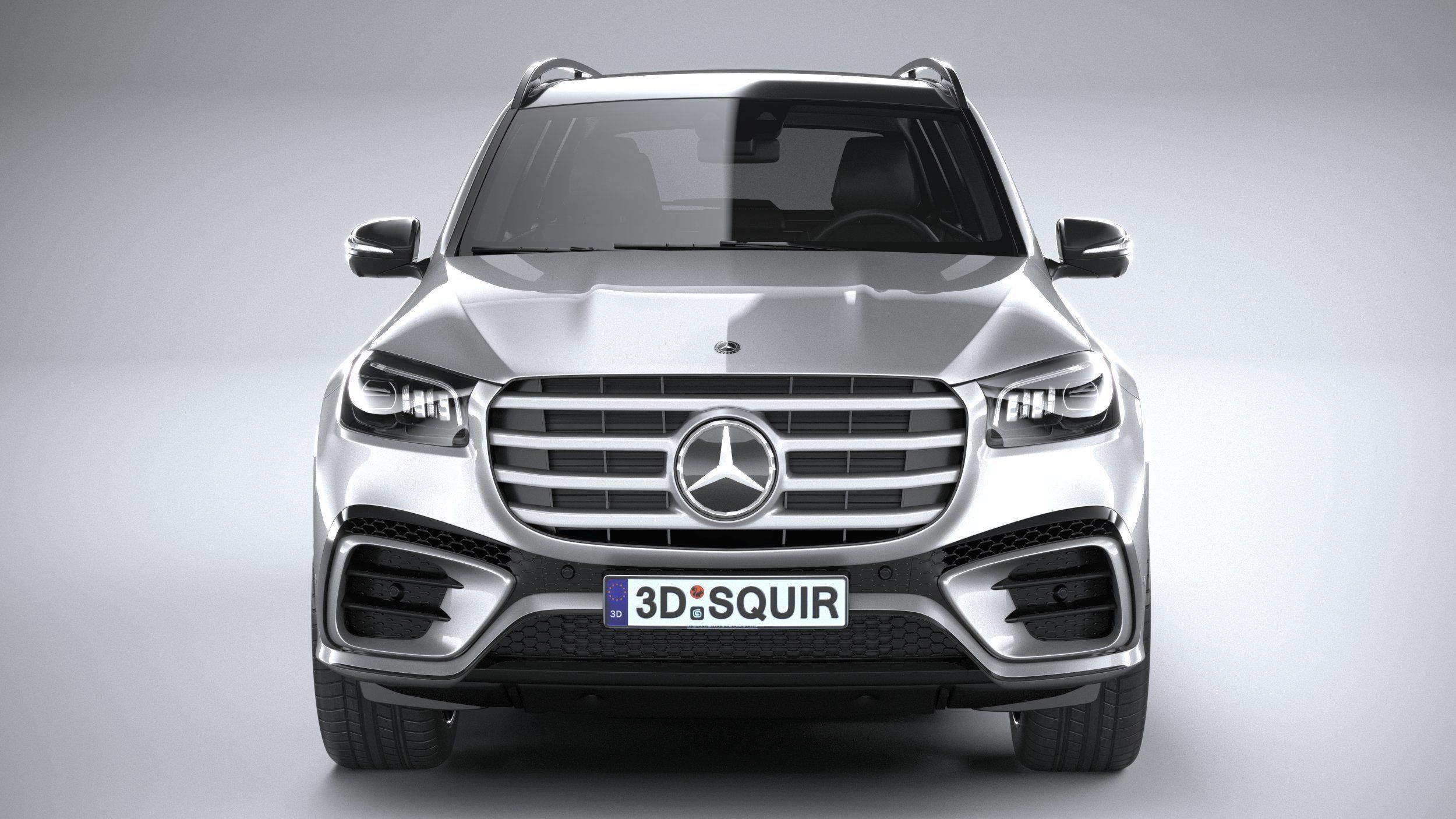 Mercedes-Benz GLS AMG Line 2024 3D model_13