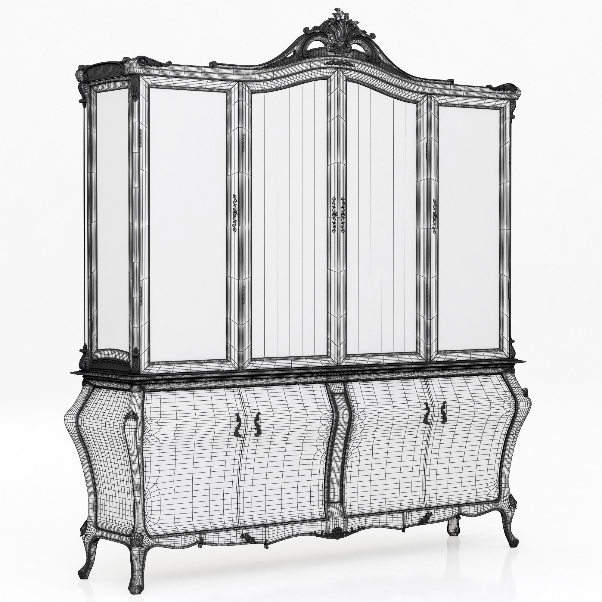 InStyle Faberge showcase 3D model_7