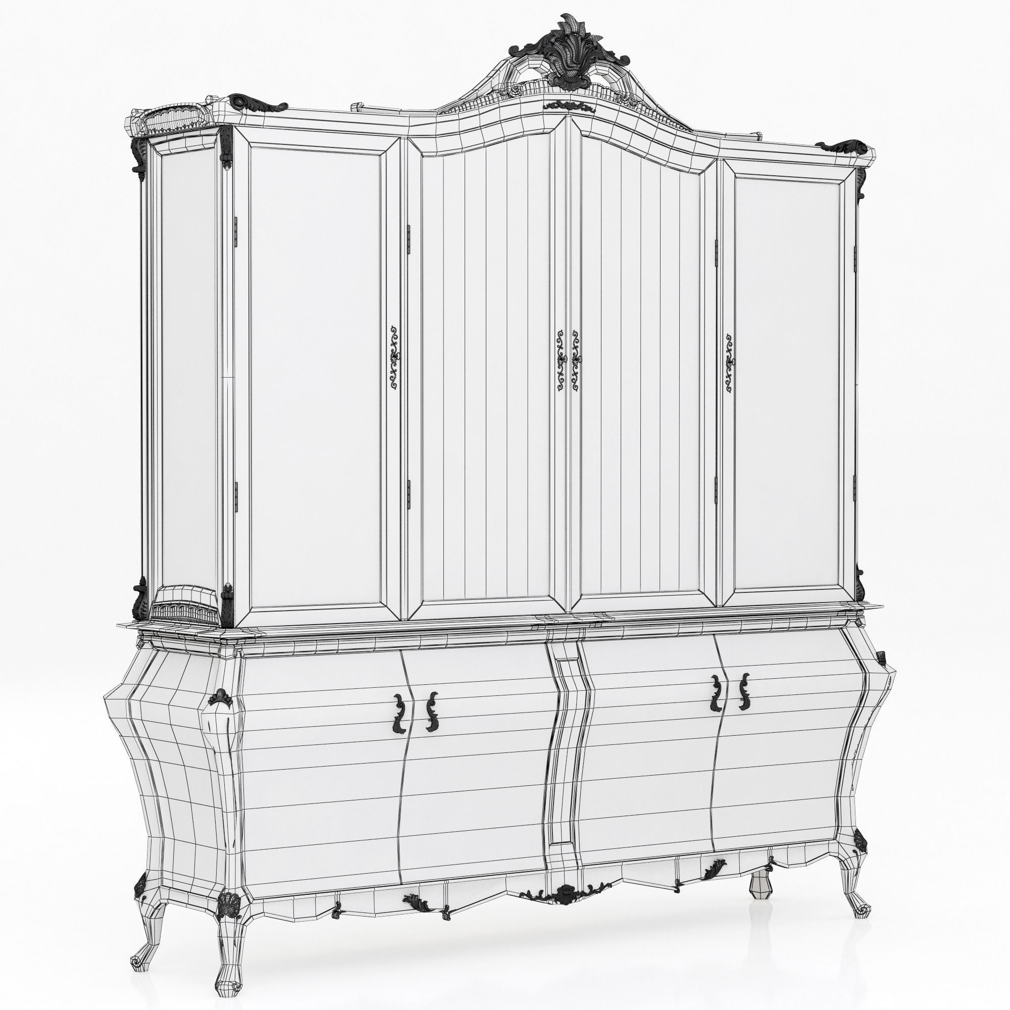 InStyle Faberge showcase 3D model_6