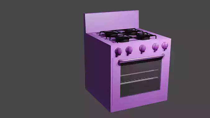 Blender Purple stove