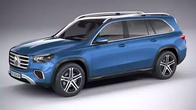 Mercedes-Benz GLS basic 2024 3D model