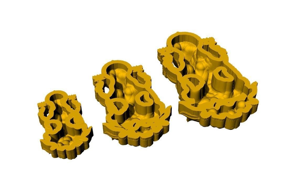 Laxmi god 3D print model_3