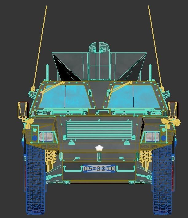 Light Armored Mobility Vehicle 3D model_5