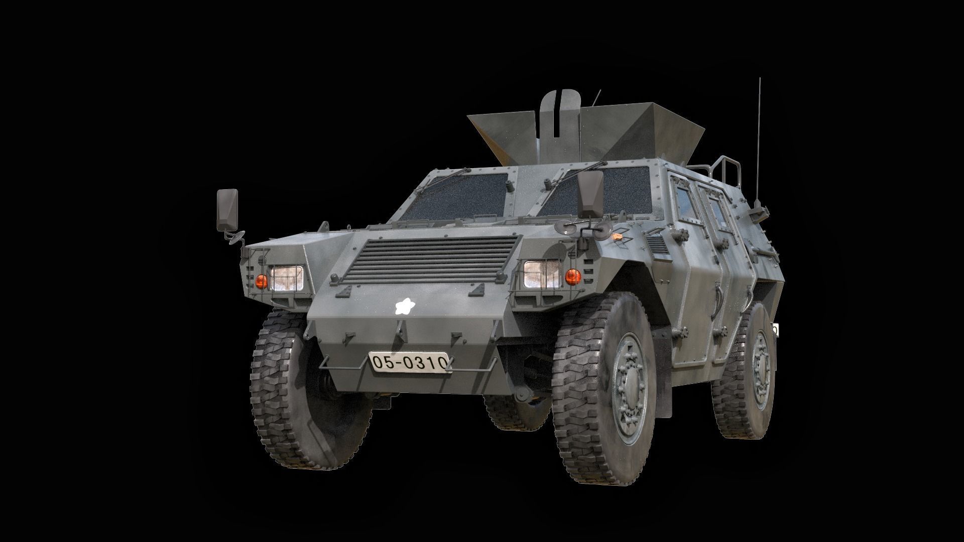 Light Armored Mobility Vehicle 3D model_3