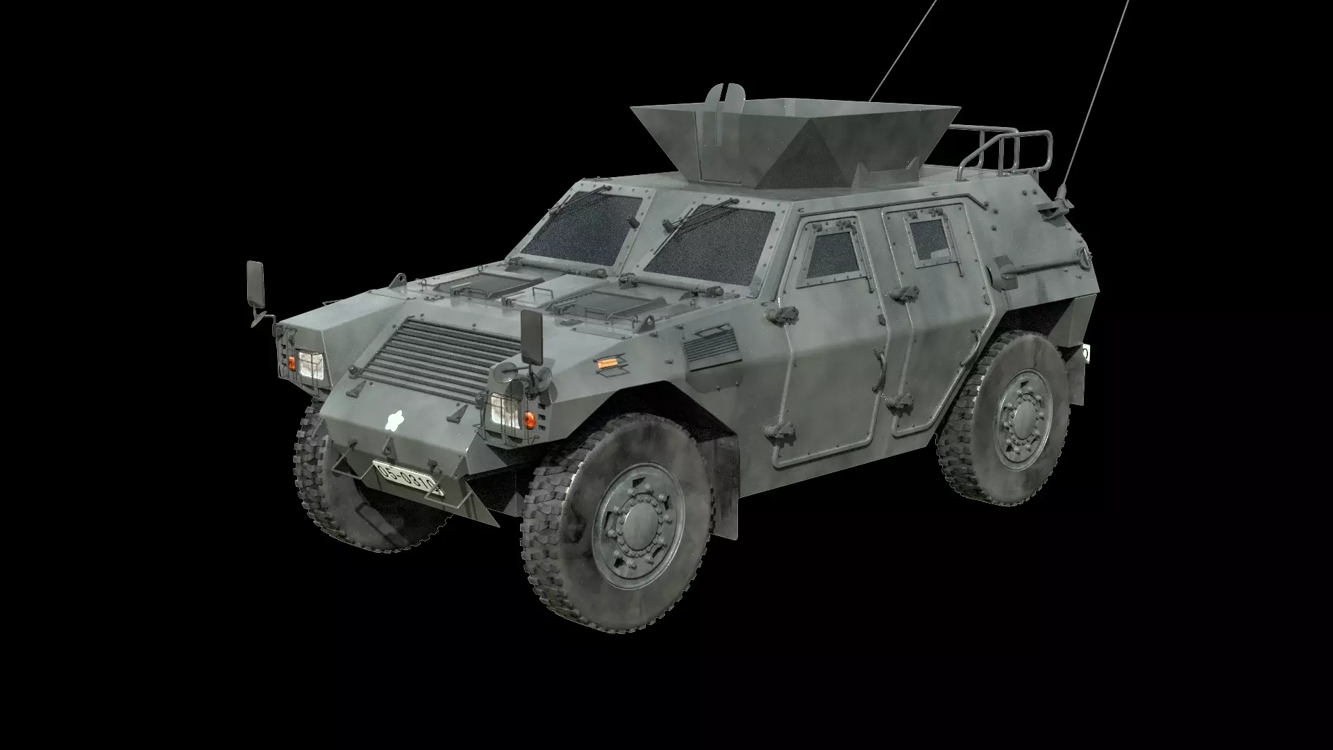 Light Armored Mobility Vehicle 3D model_0