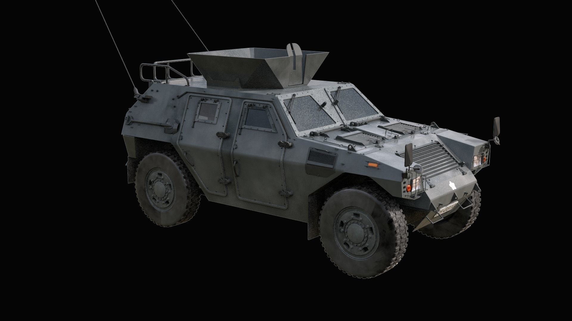 Light Armored Mobility Vehicle 3D model_1
