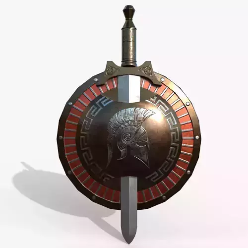 Spartan medallion