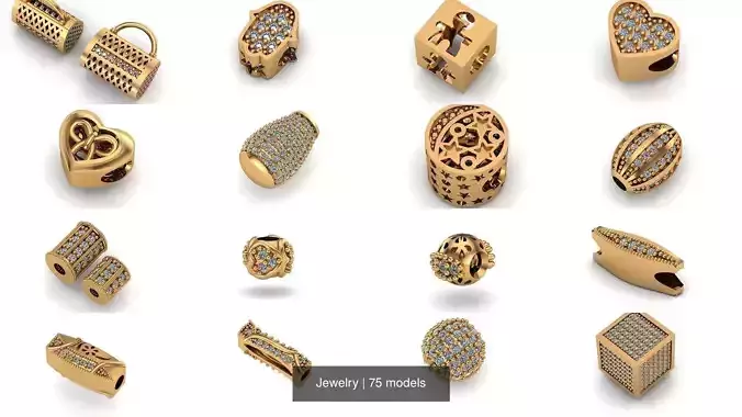 Jewelry 3D Model Collection