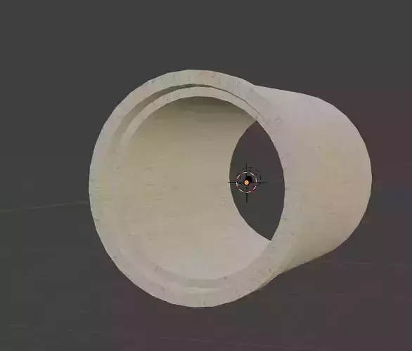 sewer pipe 3D model