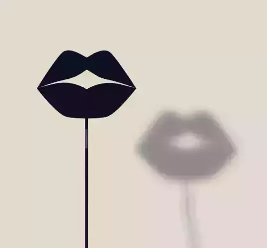 Lips Candle Gadget 3D print model