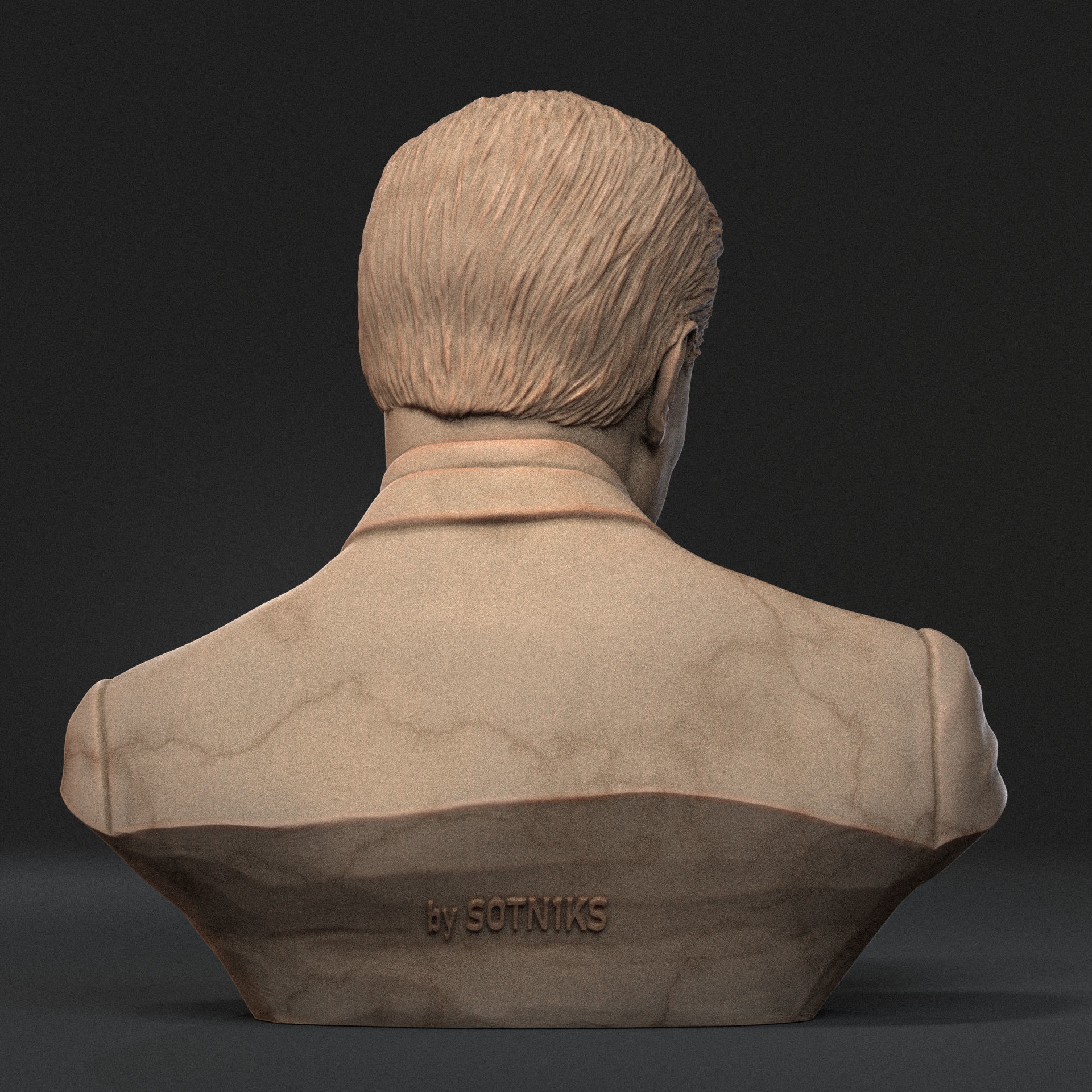 Leonardo DiCaprio   3D print model_5