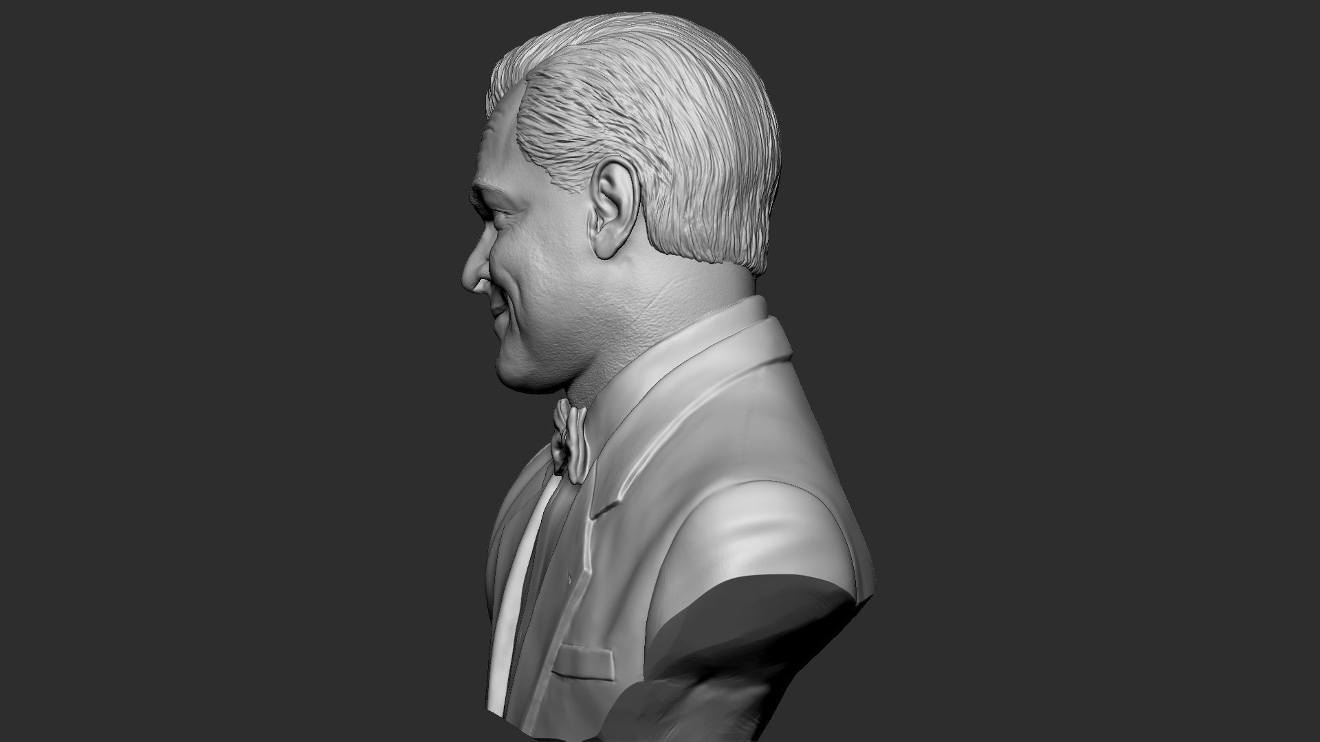 Leonardo DiCaprio   3D print model_12