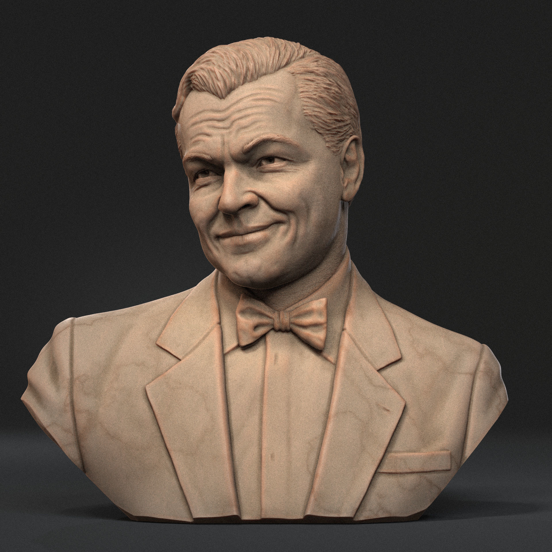 Leonardo DiCaprio   3D print model_2