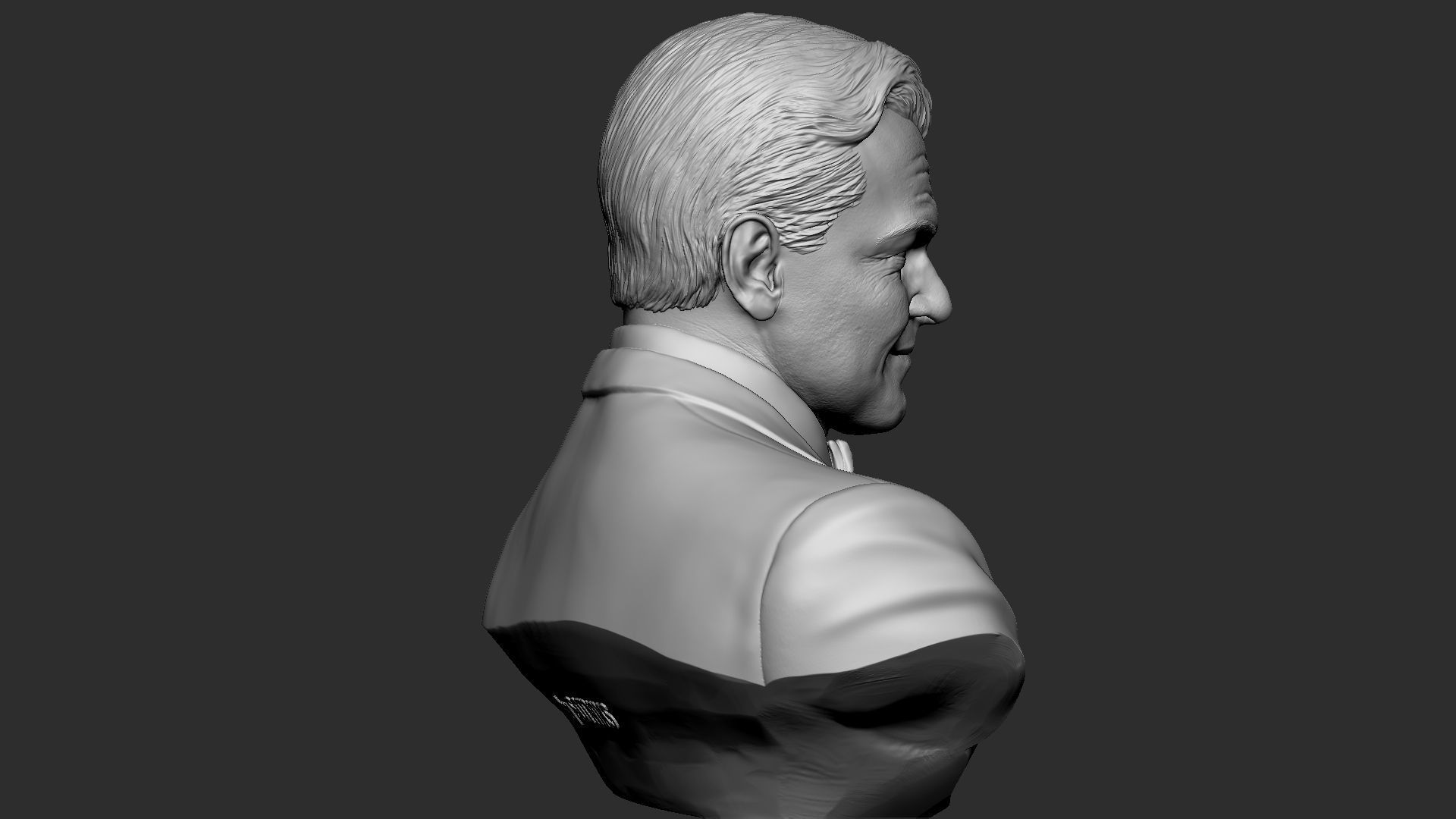 Leonardo DiCaprio   3D print model_17