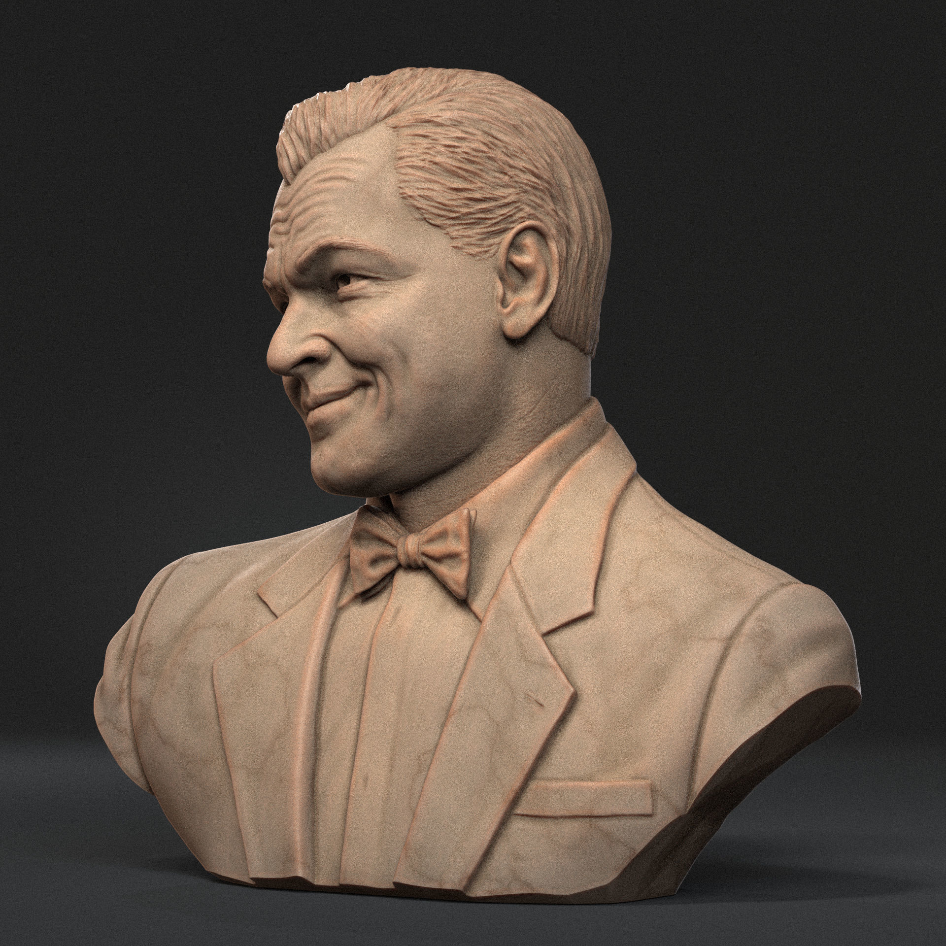 Leonardo DiCaprio   3D print model_3