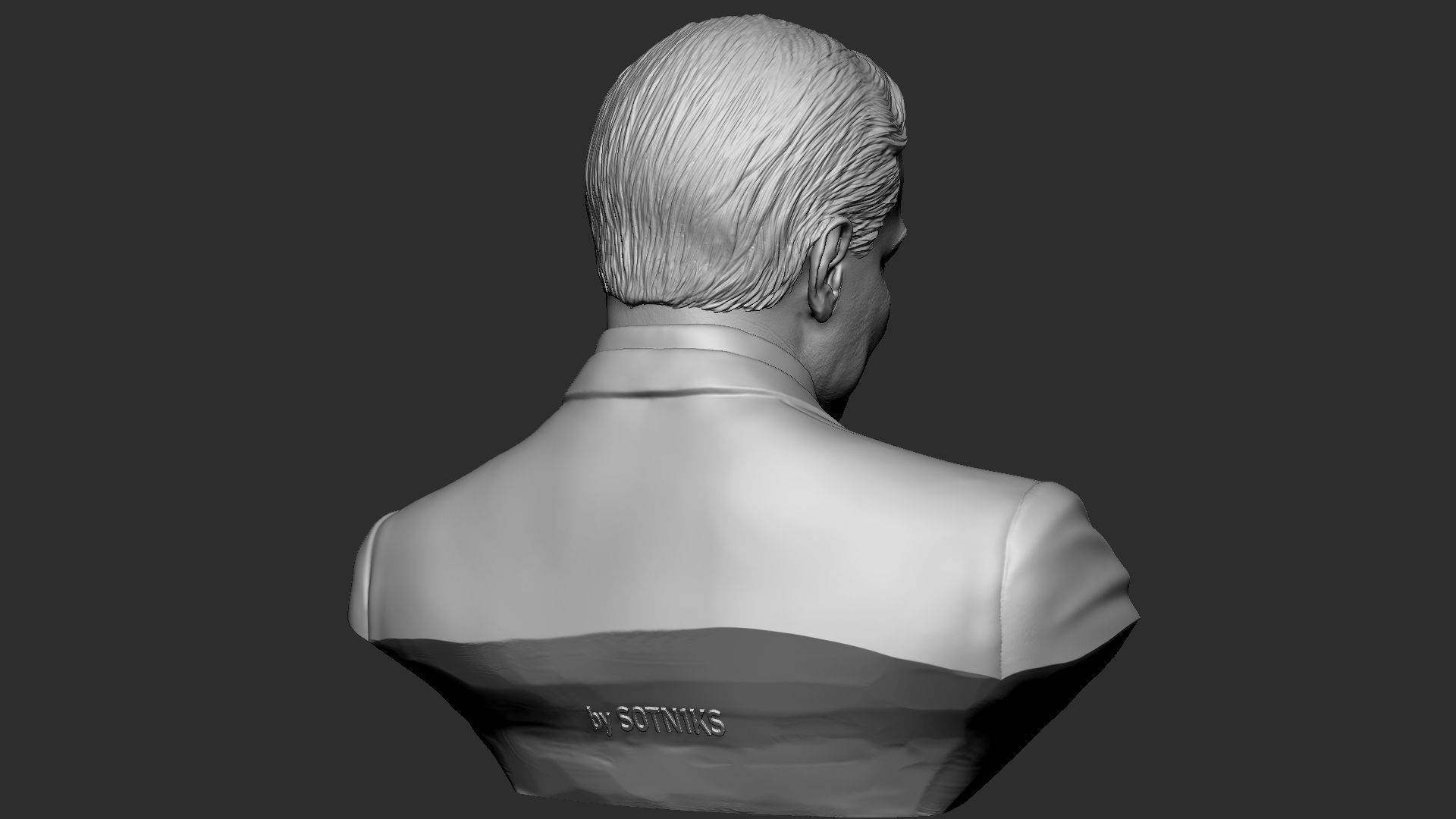 Leonardo DiCaprio   3D print model_16