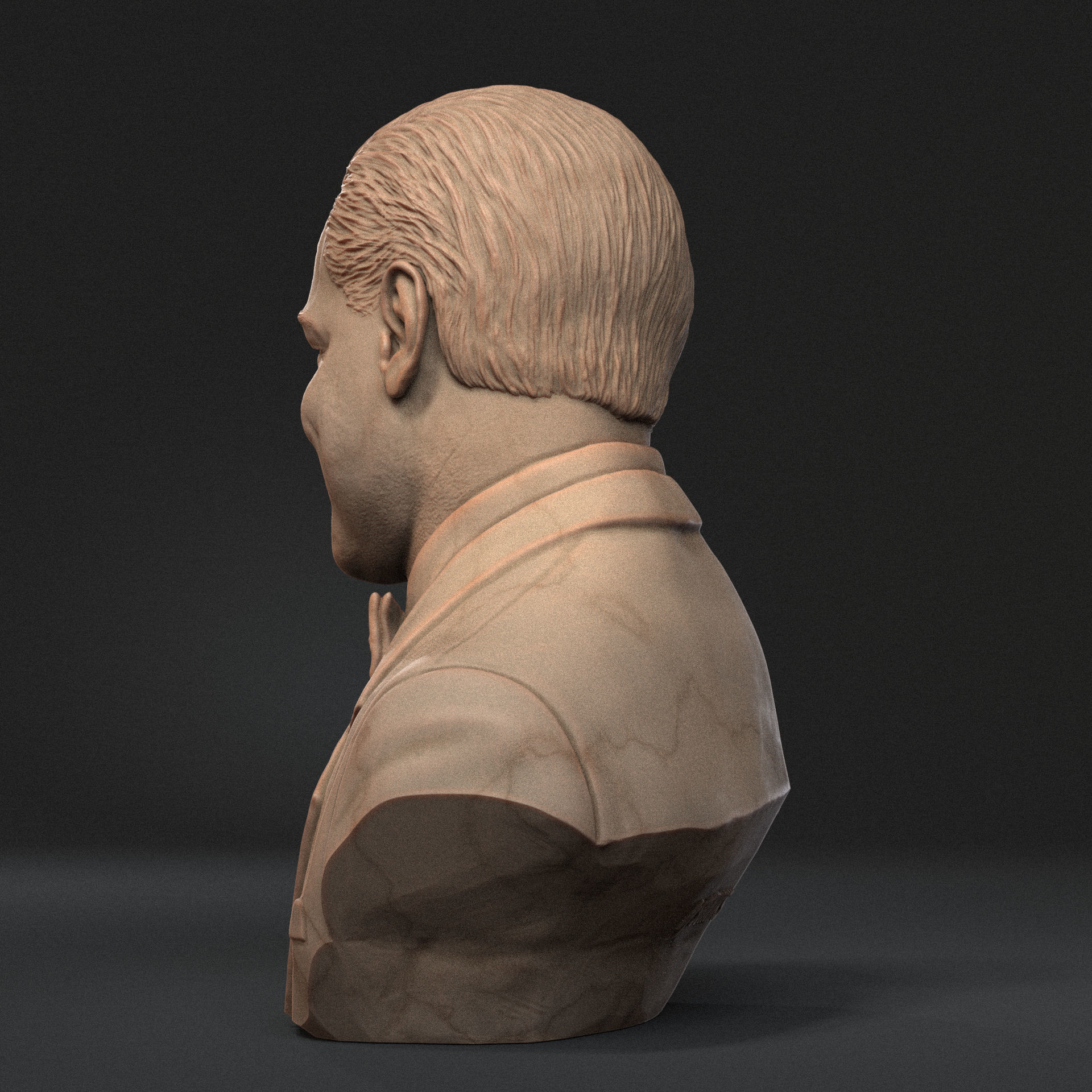 Leonardo DiCaprio   3D print model_4