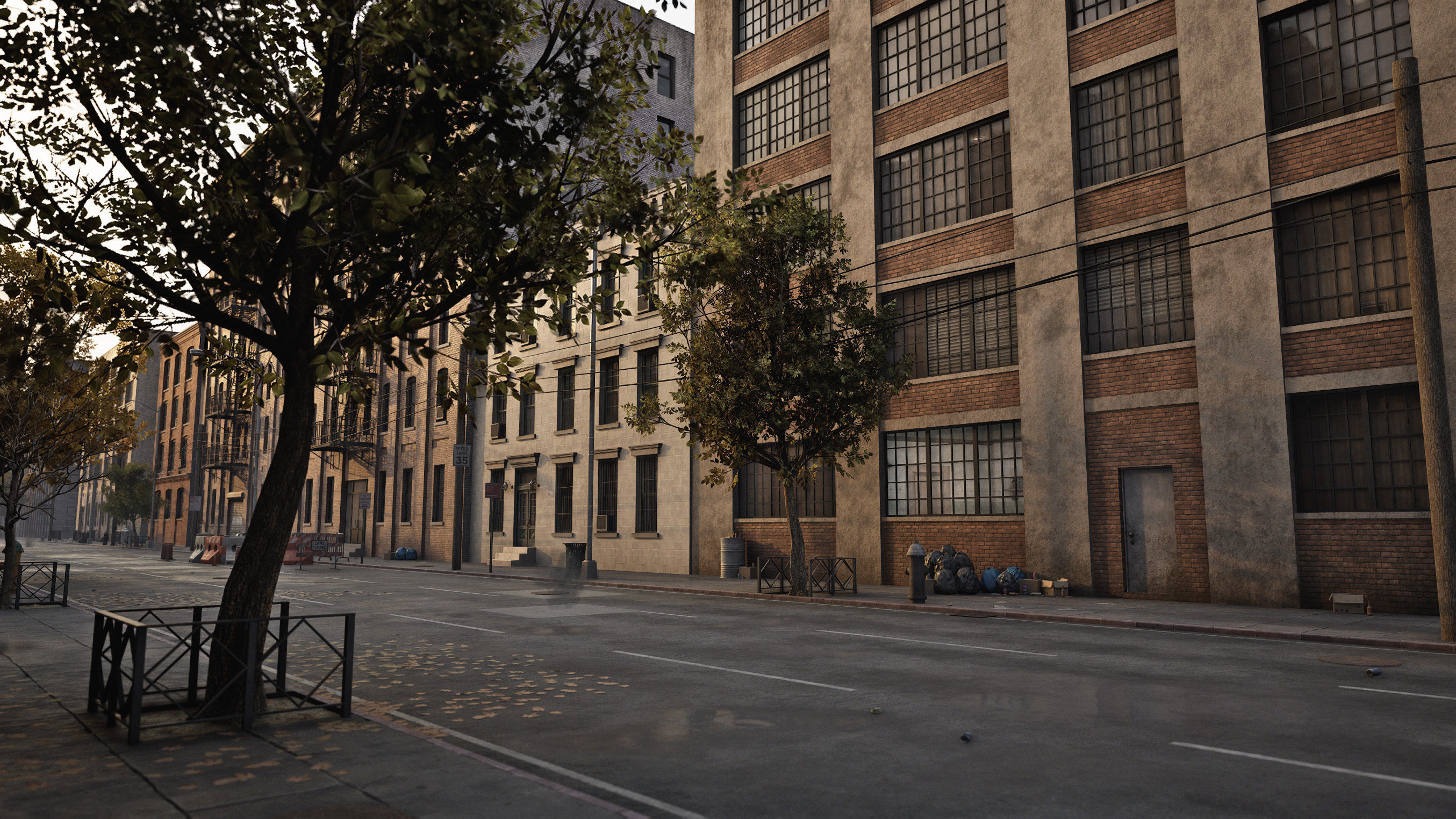 Industrial City Pack Low-poly 3D model_2