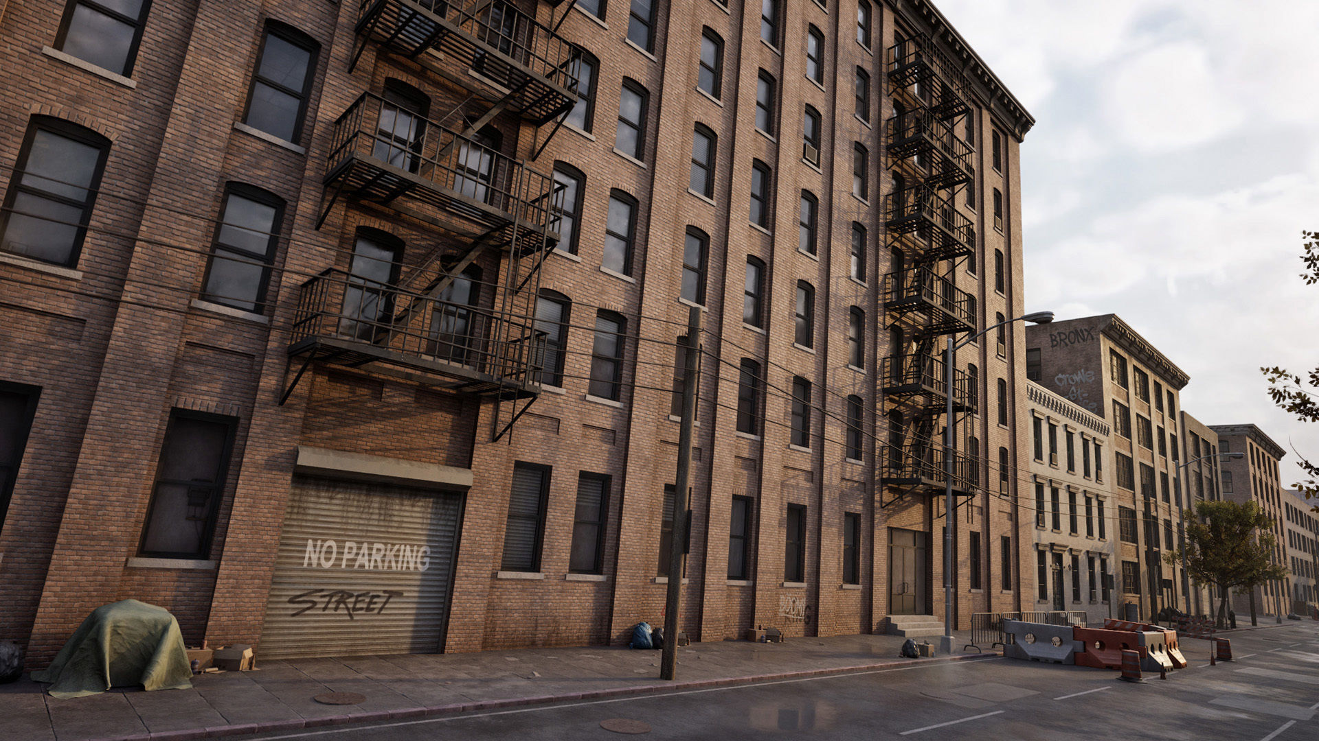 Industrial City Pack Low-poly 3D model_11