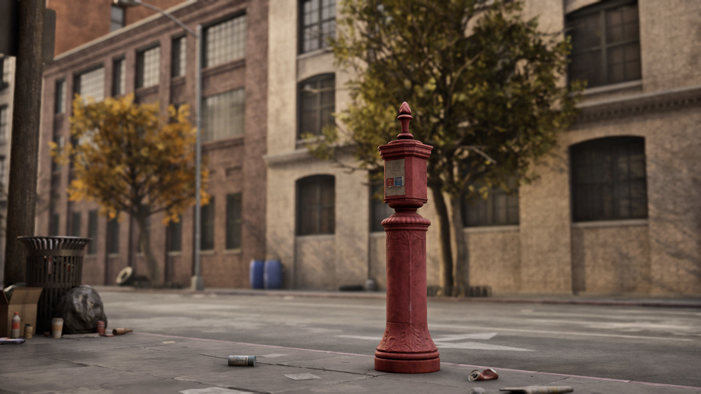 Industrial City Pack Low-poly 3D model_4