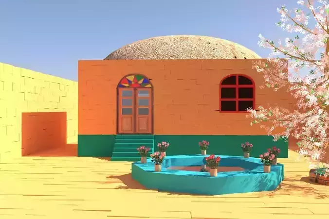 traditional Iranian house  
