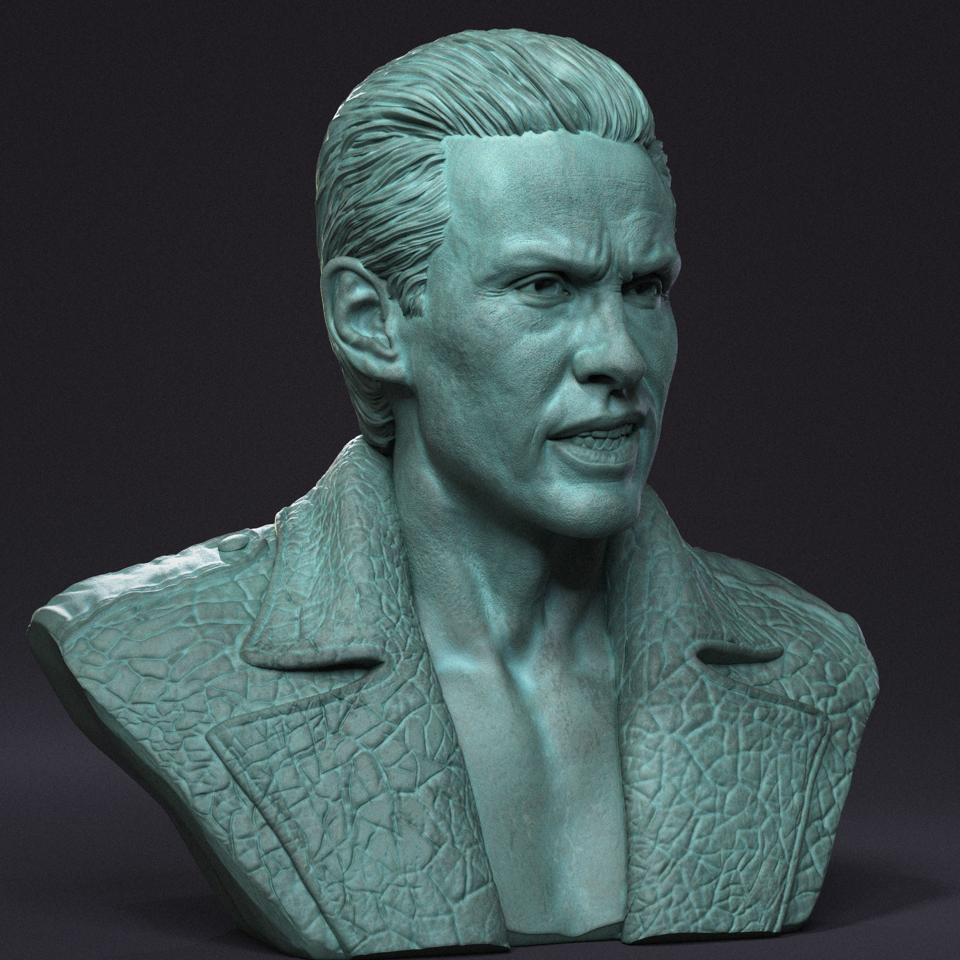 Jared Leto as Joker 3D print model_3