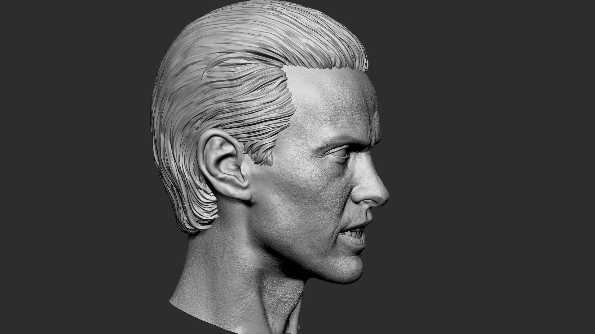 Jared Leto as Joker head 3D print model_10