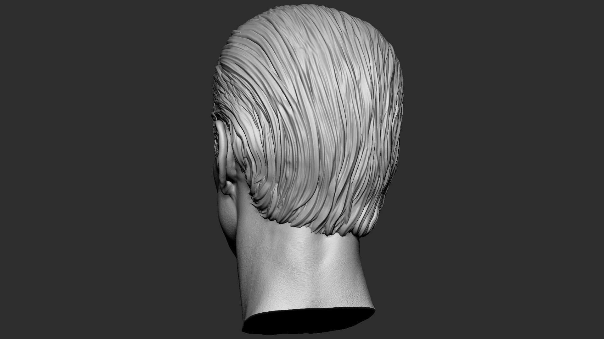 Jared Leto as Joker head 3D print model_20