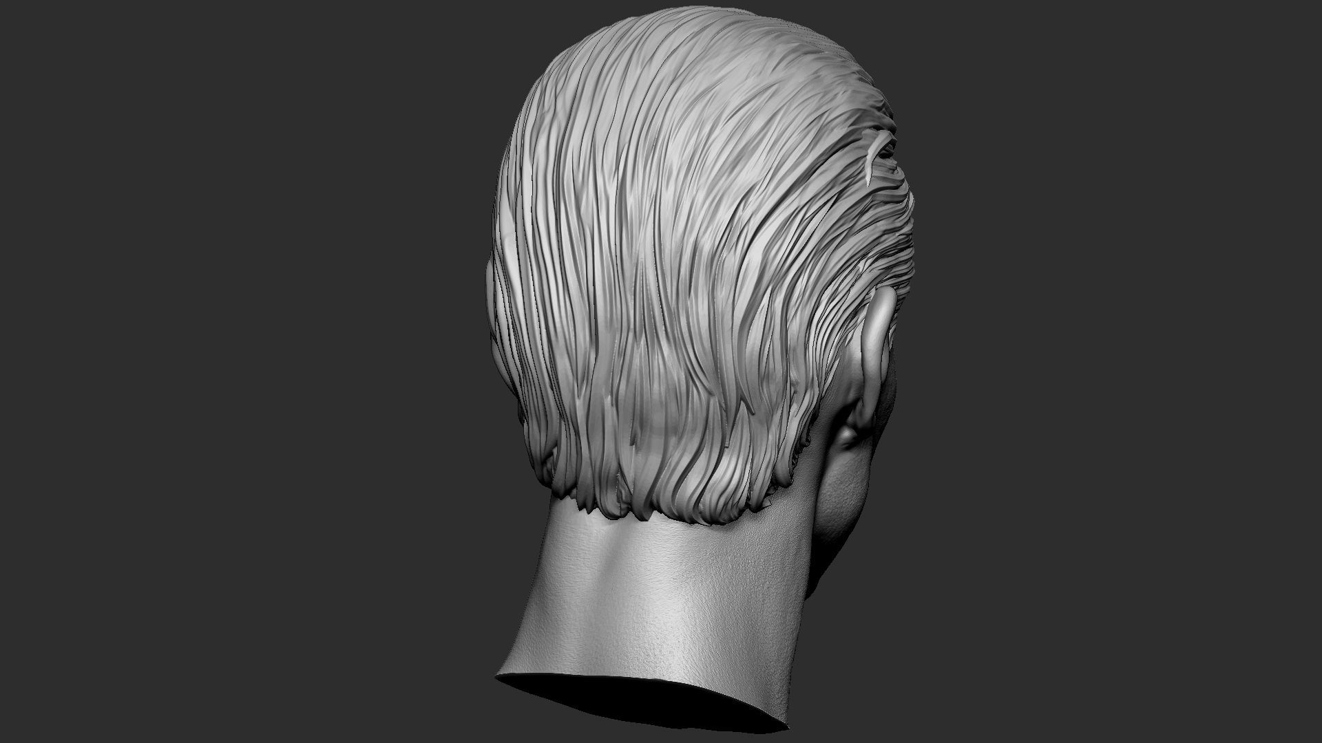 Jared Leto as Joker head 3D print model_22