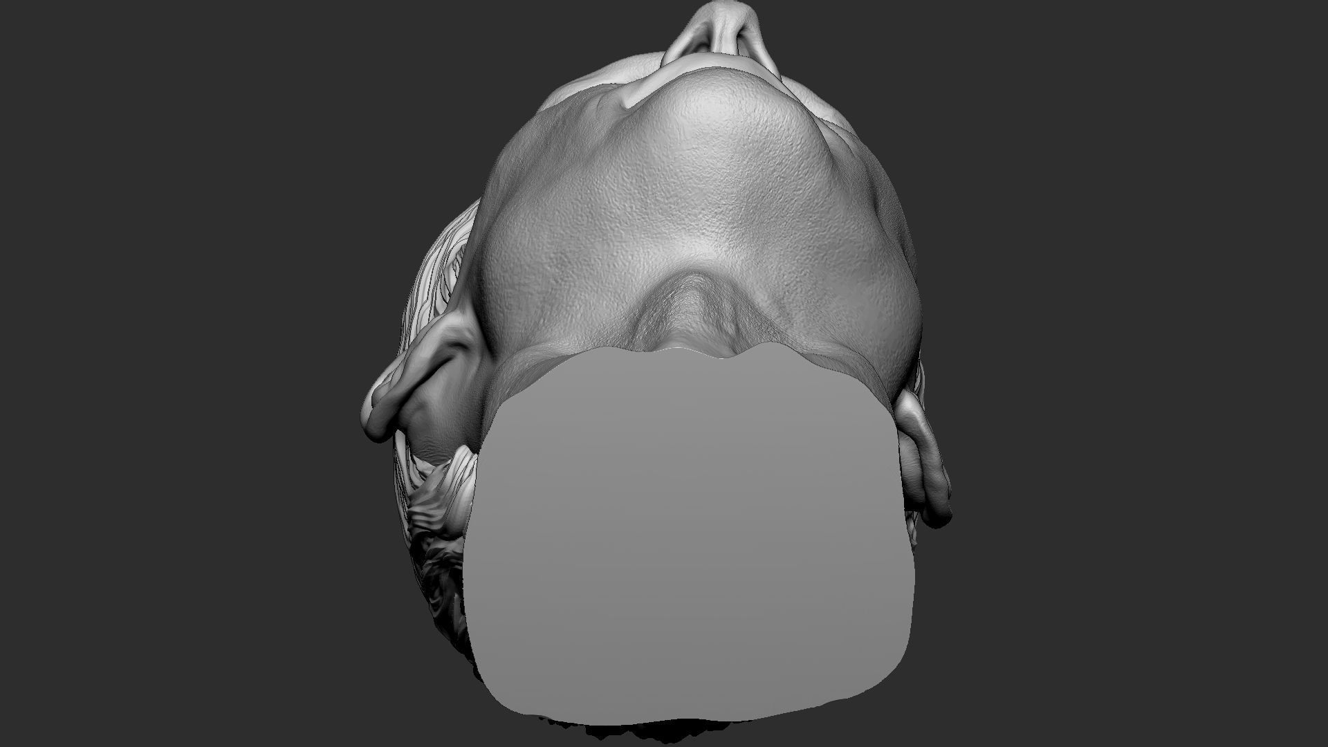 Jared Leto as Joker head 3D print model_14