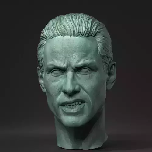 Jared Leto as Joker head 3D print model