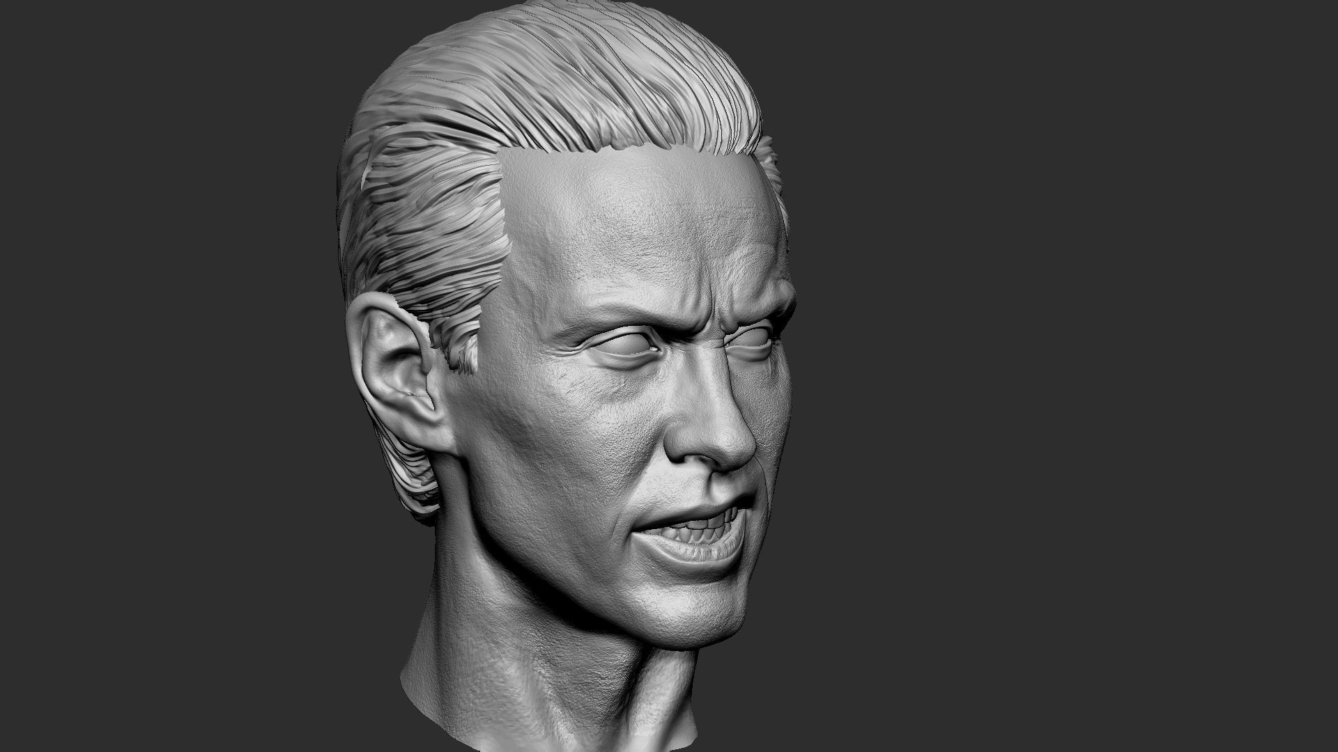 Jared Leto as Joker head 3D print model_11