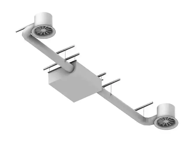 Exposed FCU and Grille