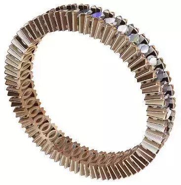 Diamond Ring Women 3dm stl render detail 3D print model